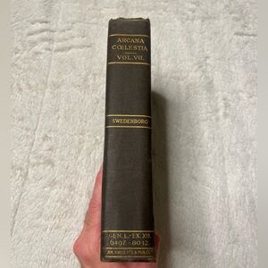 Arcana Coelestia The Heavenly Arcana Vol 7 by Rev. John Faulkner Potts 1938 Vtg